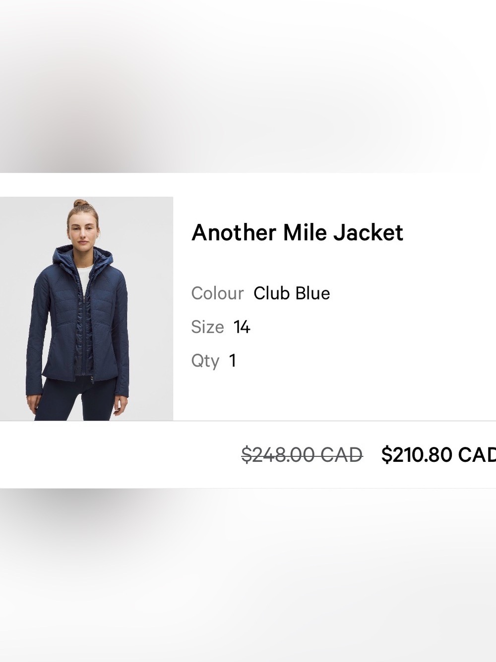 Lululemon Another Mile Jacket